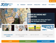 Tablet Screenshot of jdrf.nl