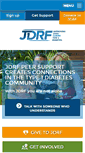 Mobile Screenshot of jdrf.org.au